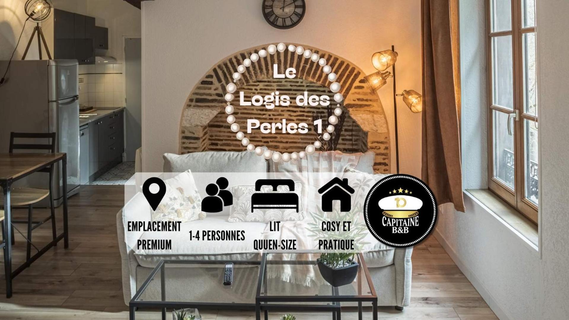 Le Logis Des Perles 1 - Emplacement Ideal - 4 Pers Troyes Esterno foto